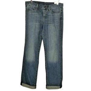 Talbots boyfriend straight jeans blue 8 29 womens. New with tags.